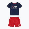 Dětská souprava New Balance Contrast Athletic Tee & Nylon Short nb navy