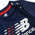 Dětská souprava New Balance Contrast Athletic Tee & Nylon Short nb navy 4