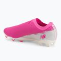 Kopačky New Balance Furon Team V8 FG pink heat/sea salt/gold metallic 3