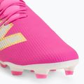 Kopačky New Balance Furon Team V8 FG pink heat/sea salt/gold metallic 7