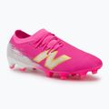 Kopačky New Balance Furon Pro V8 FG pink heat/sea salt/gold metallic