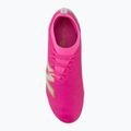 Kopačky New Balance Furon Pro V8 FG pink heat/sea salt/gold metallic 5