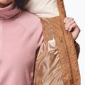 Dámská zateplená bunda Columbia Pike Lake canoe/camel brown/dark stone 10