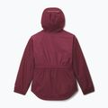 Dětská nepromokavá bunda Columbia Rainy Trails II Fleece rich wine 2