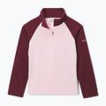 Dětská fleecová mikina Columbia Glacial Fleece satin pink/rich wine