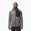 Pánská mikina Columbia Triple Canyon Grid Fleece Hooded Full Zip II city grey/black