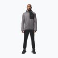 Pánská mikina Columbia Triple Canyon Grid Fleece Hooded Full Zip II city grey/black 2