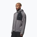 Pánská mikina Columbia Triple Canyon Grid Fleece Hooded Full Zip II city grey/black 4