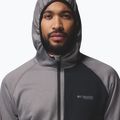 Pánská mikina Columbia Triple Canyon Grid Fleece Hooded Full Zip II city grey/black 6