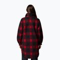 Dámská košile Columbia Wildbest Venture Long Fleece Coat mountain red blurred ombre 3