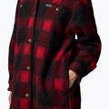 Dámská košile Columbia Wildbest Venture Long Fleece Coat mountain red blurred ombre 6