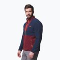 Pánská fleecová mikina Columbia Sequoia Grove FZ Fleece rich wine/collegiate navy 4