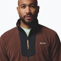 Pánská fleecová mikina Columbia Sequoia Grove Half Zip Fleece tobacco/black 5