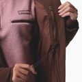 Dámský péřový kabát Columbia Amaze Puff Long Hooded tobacco 18