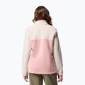 Dámská mikina Columbia Benton Springs 1/2 Snap eraser pink/dark stone/tuscan 3