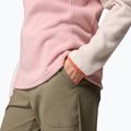 Dámská mikina Columbia Benton Springs 1/2 Snap eraser pink/dark stone/tuscan 6