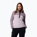Dámská mikina Columbia Benton Springs 1/2 Snap lavender pearl/shale purple/shark