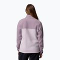 Dámská mikina Columbia Benton Springs 1/2 Snap lavender pearl/shale purple/shark 3