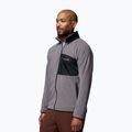 Pánská fleecová mikina Columbia Fast Trek Overlay Full Zip city grey/black 4