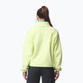 Dámská fleecová mikina Columbia Helvetia II Cropped Half Snap Fleece citron haze/black/compass blue 3