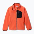 Dětská fleecová bunda Columbia Fast Trek IV Fleece Full Zip zing/black