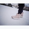Dětské sněhule Columbia Youth Snowtrot Mid soft taupe/sea salt 10
