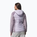 Dámská hybridní bunda Columbia Powder Lite II Sherpa Hybrid shale purple/lavender pearl 3