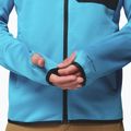 Pánská trekingová mikina Columbia Triple Canyon Grid Fleece Full Zip II compass blue heather/black 9