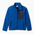 Dětská fleecová mikina Columbia Fast Trek V Full Zip mountain blue/collegiate navy