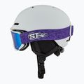 Dětská lyžařská helma Salomon Player Combo + lyžařské brýle XV Jr ice flow/ice flow mid blue 3