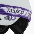 Dětská lyžařská helma Salomon Player Combo + lyžařské brýle XV Jr ice flow/ice flow mid blue 7
