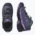 Dětské turistické boty Salomon XA Pro V8 MID WP turbulence / black / liberty 12