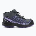 Dětské turistické boty Salomon XA Pro V8 MID WP turbulence / black / liberty 2