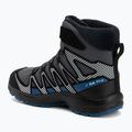 Dětské turistické boty Salomon XA Pro V8 Winter Waterproof turbulence / black / dark blue 3