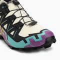 Pánské běžecké boty Salomon Speedcross 6 GTX transparent yellow/black/waterfall 7
