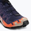 Pánské běžecké boty Salomon Speedcross 6 GTX maritime blue/black/cherry tomato 7