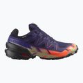 Pánské běžecké boty Salomon Speedcross 6 GTX maritime blue/black/cherry tomato 2