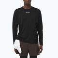 Pánský běžecký longsleeve Salomon Sense Aero GFX deep black