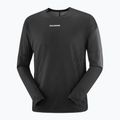 Pánský běžecký longsleeve Salomon Sense Aero GFX deep black 3