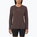 Dámské tričko Longsleeve Salomon Shakeout Core coffe bean