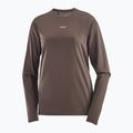Dámské tričko Longsleeve Salomon Shakeout Core coffe bean 3