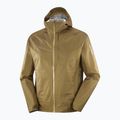Pánská běžecká bunda Salomon Bonatti Waterproof brilliant olive 3