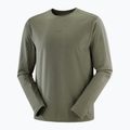 Pánské běžecké tričko Longsleeve Salomon Trackline grape leaf 4