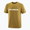 Pánské tričko Salomon Logo brilliant olive 3