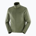 Pánská mikina Salomon Outline Warm Fleece Full Zip grape leaf 6