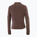 Dámské běžecké tričko Longsleeve Salomon Bliss coffee bean 4