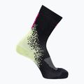 Ponožky Salomon Gravel Crew pink glo/butterfly
