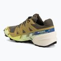 Pánské běžecké boty Salomon Speedcross 6 GTX grape leaf/aspargus green 3