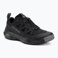 Pánské turistické boty Salomon Techamphibian 5 black/black/castlerock