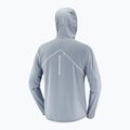 Pánská běžecká bunda Salomon Sense Aero Hybrid Half Zip Hooded trade winds 8
